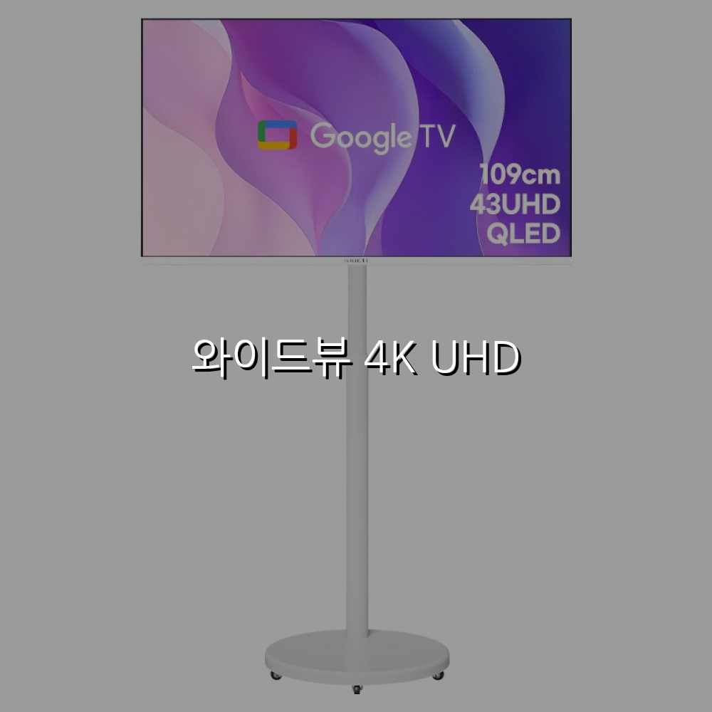 와이드뷰 4K UHD 스펙/특징 및 실사용 가이드