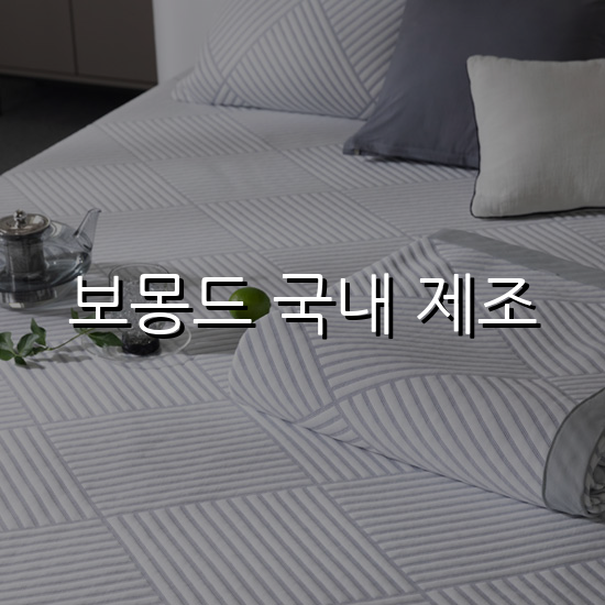 보몽드 국내 제조 스펙/특징 및 실사용 가이드