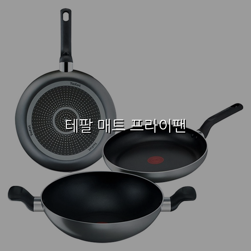 테팔 매트 프라이팬