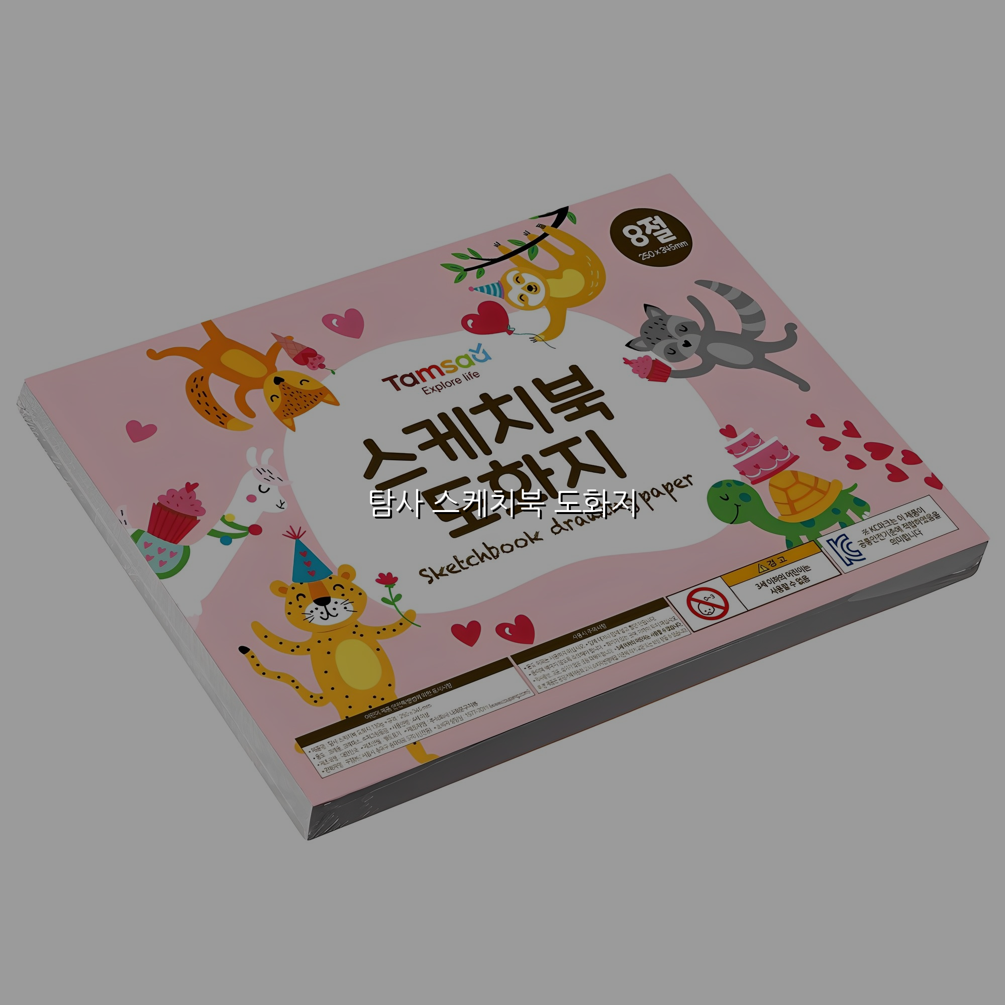 탐사 스케치북 도화지